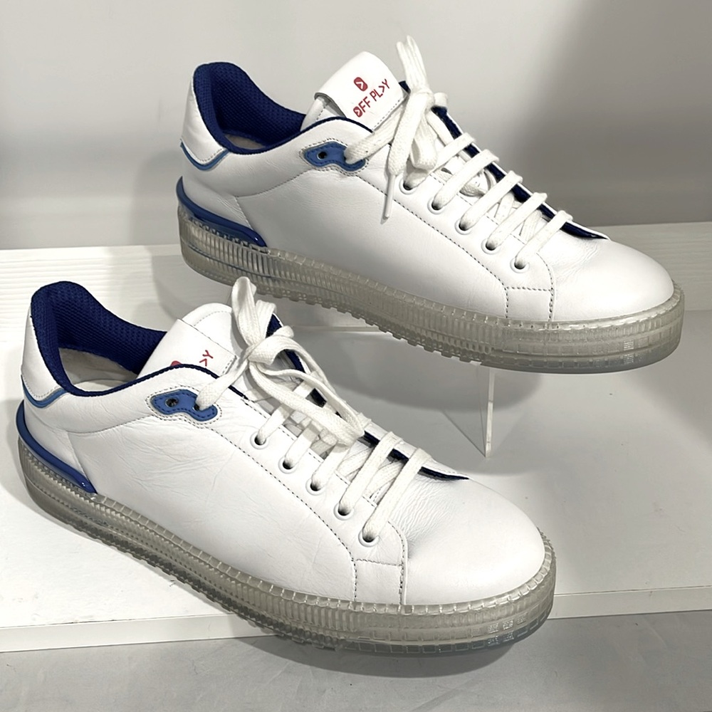 OFF PLAY MENS LEATHER  SNEAKERS